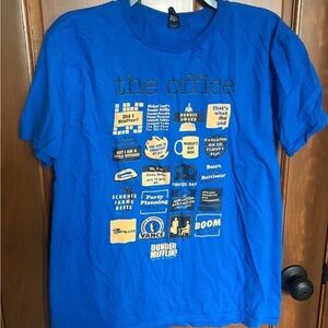 Anvil Blue Graphic Tee - The Office Theme